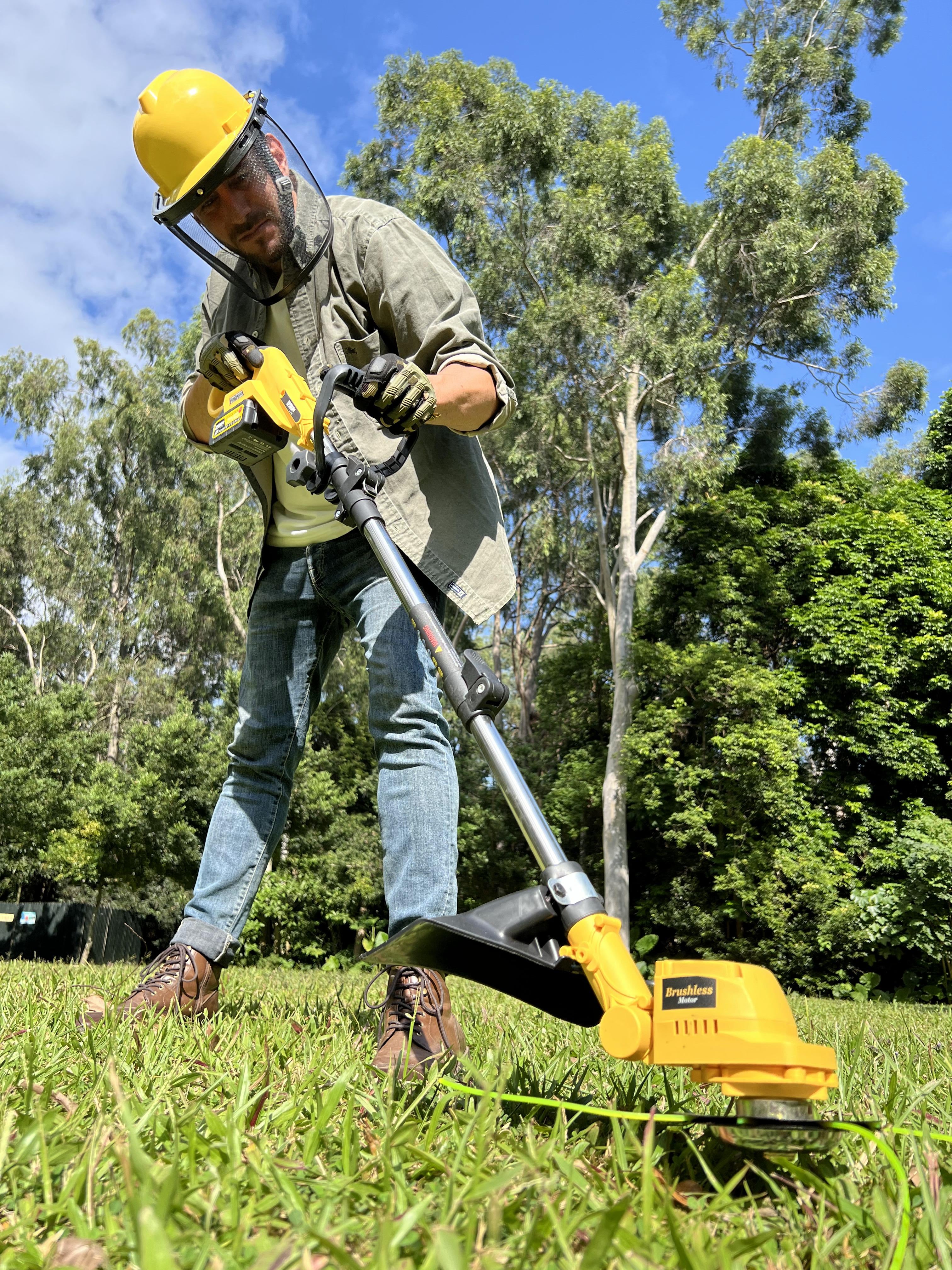 grass cutting machine